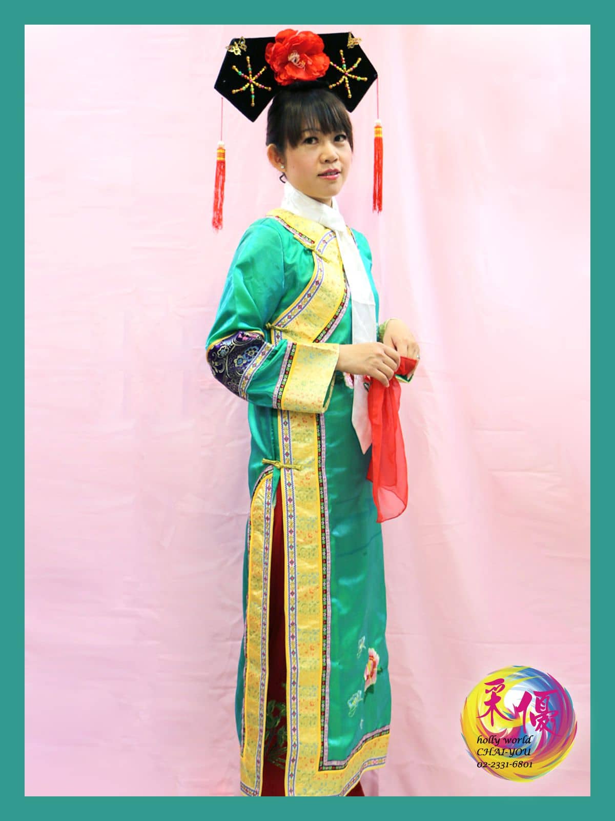 格格服(祖母綠) - 主圖